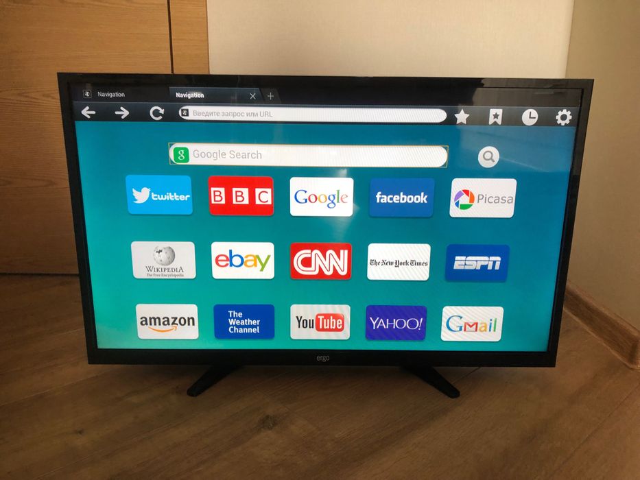 Телевизор ergo LED TV 32 LE 32CT2500AK Smart TV, Bluetooth, Wii-Fi