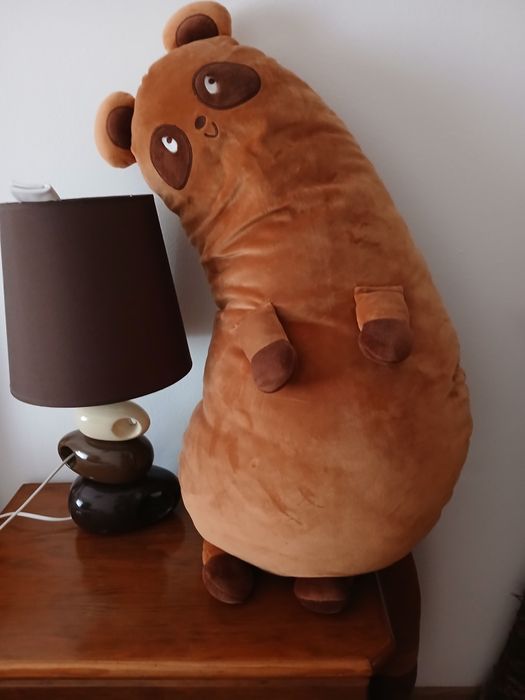 Peluche grande castanho