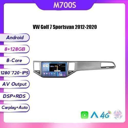 Штатна магнітола Volkswagen Golf 7 Sportsvan  android GPS навигация VW