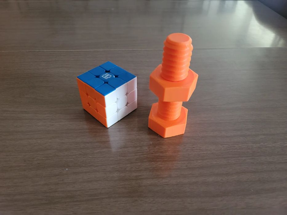 Fidget Bolt e Porca Grande