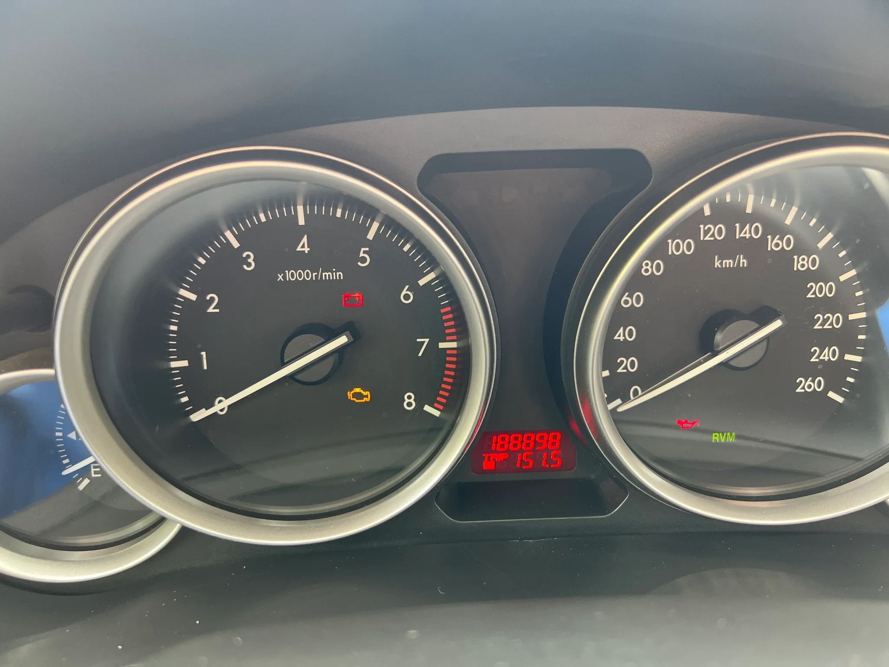 Mazda 6 1798 cm3, 88kW