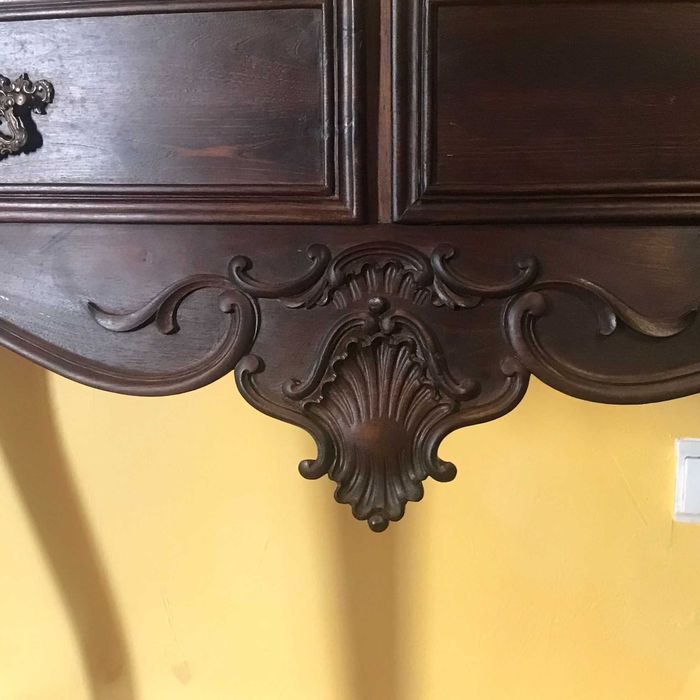 Mesa de Encostar em Madeira Maciça