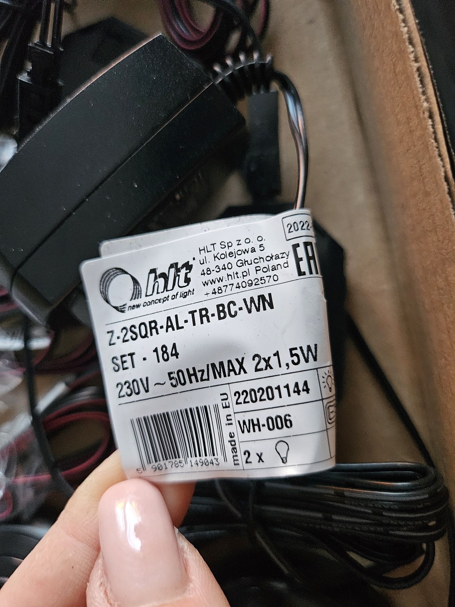 Oświetlenie LED zestaw nowy do meblościanki