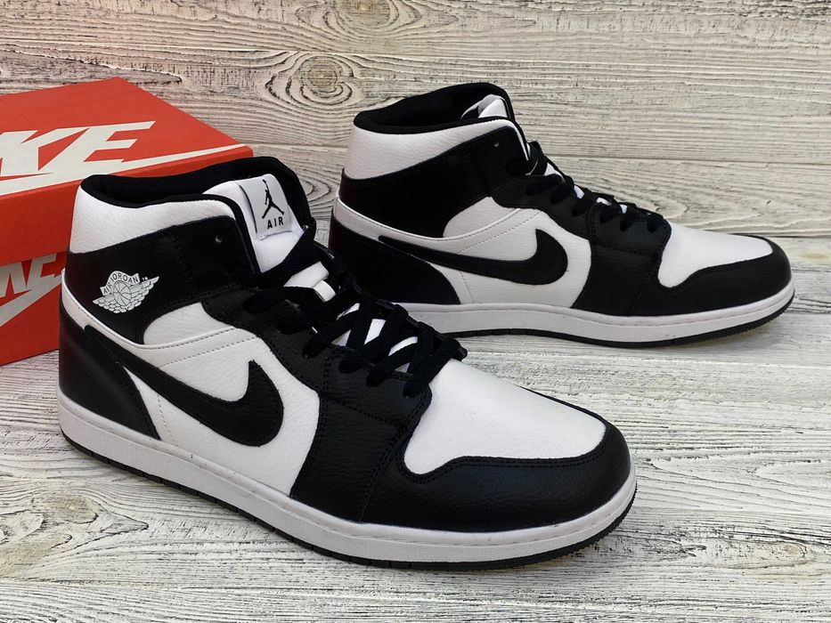 Зимові кросівки Nike Air Jordan 1 Ретро Чоботи на хутрі Найк Джордан