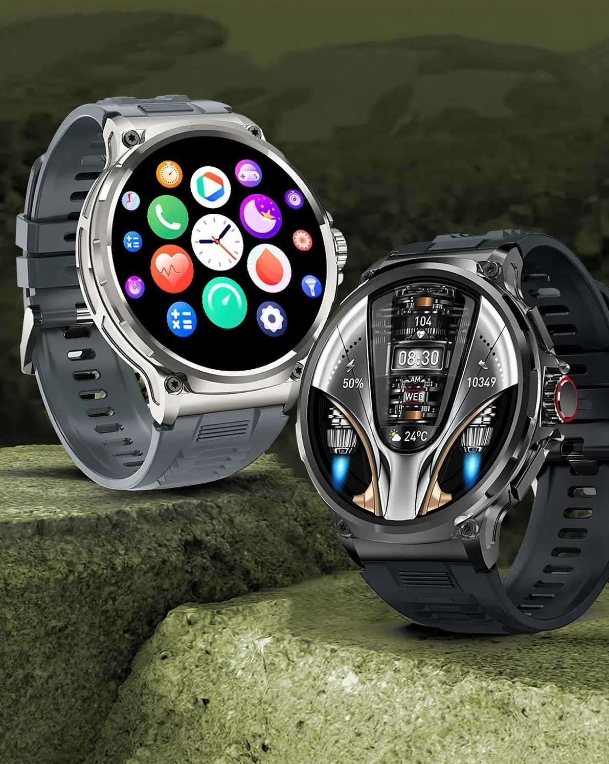 Mega duży smartwatch COLMI V69 1,85 cala menu PL.