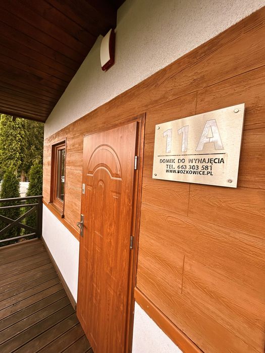 Całoroczne domki nad jeziorem Bożkowice z klimatyzacją/ogrzewaniem