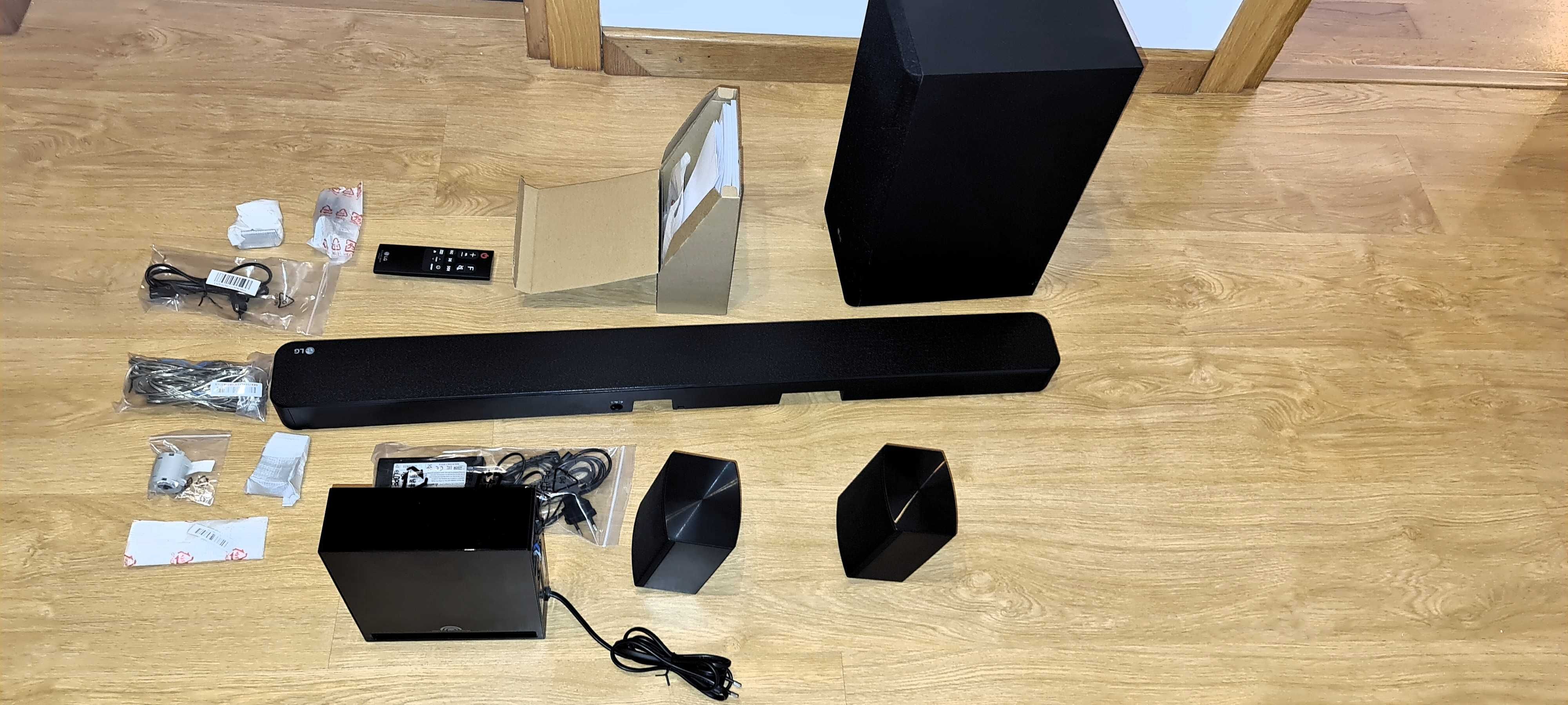 LG SoundBar SL5R 4.1 ch 520W RMS [C/Caixa e acessórios originais]