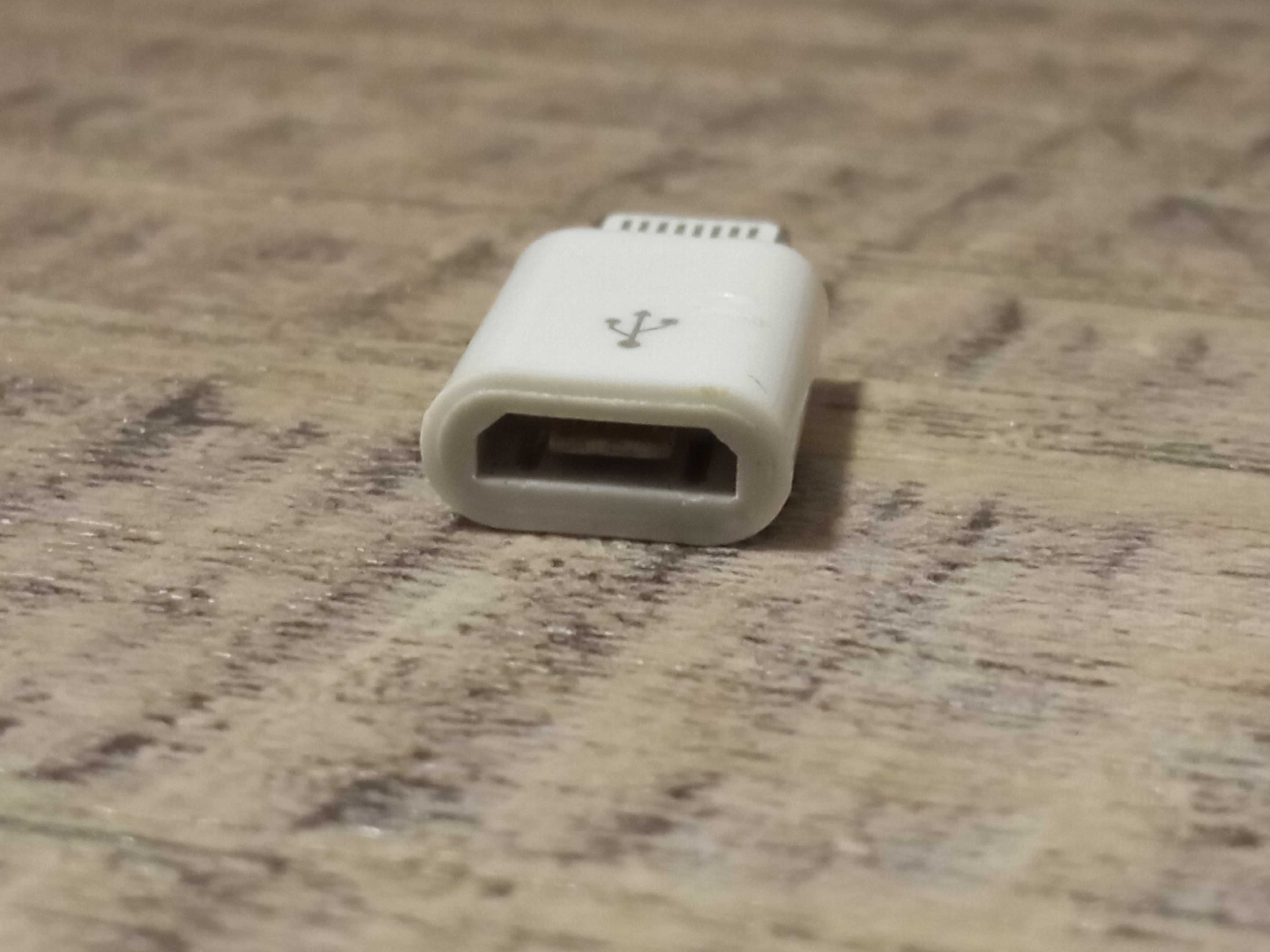 Перехідник Apple Lightning 8-pin to Micro USB