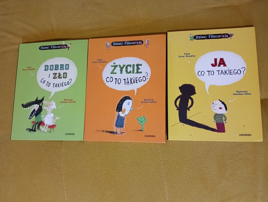 Dzieci filozofują 3 książki