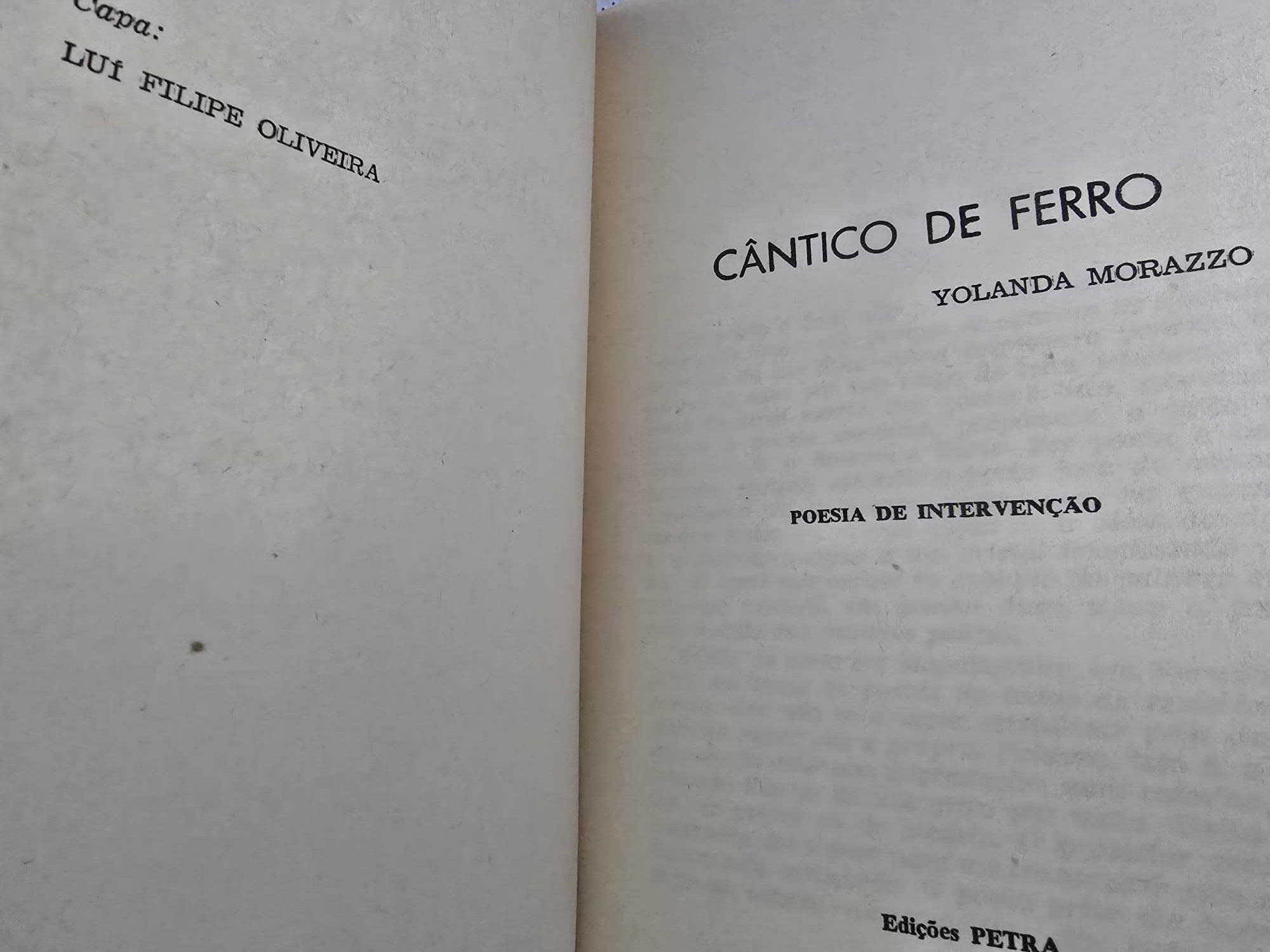 Cântico de Ferro, Poesia de Intervenção - Yolanda Morazzo