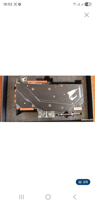 WATERFORCE aorus RTX 2080 Ti Xtreme 11G