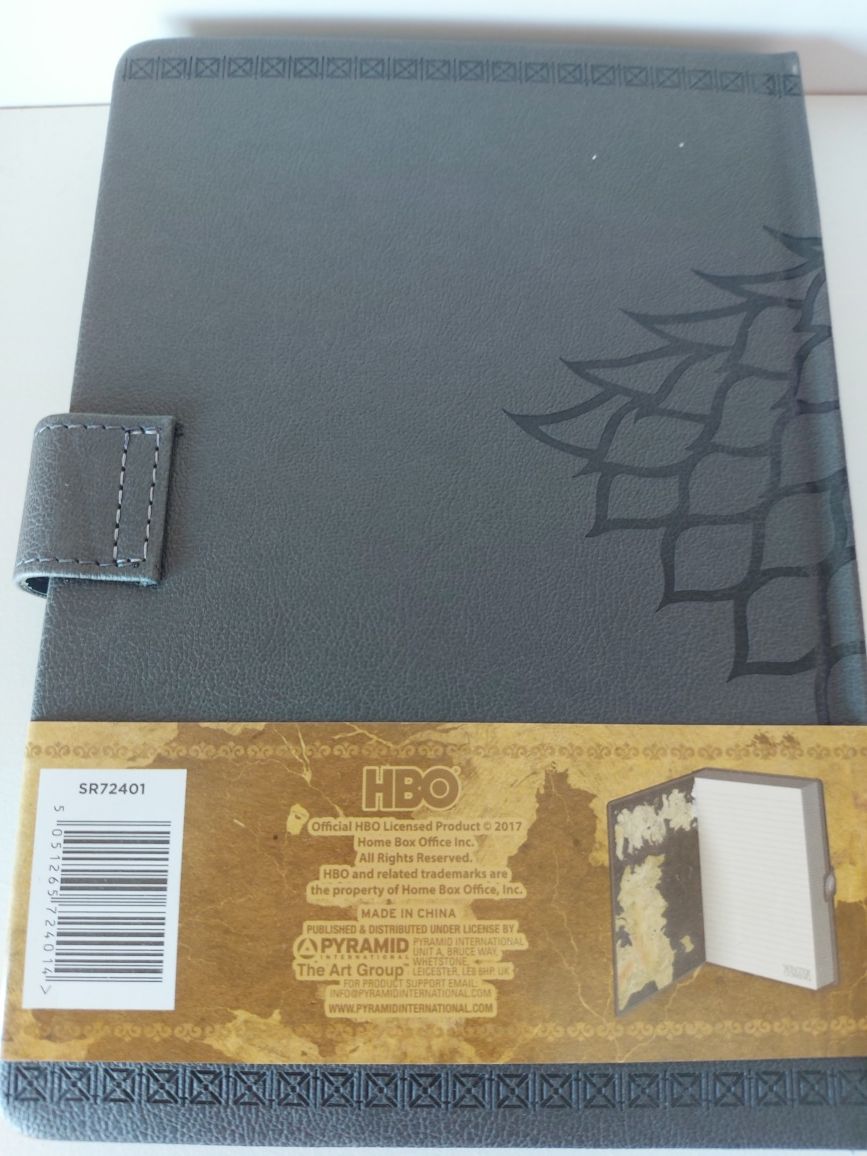 Caderno Game of Thrones oficial HBO