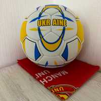 Футбольный мяч Украина ручной шов и рюкзак в подарок