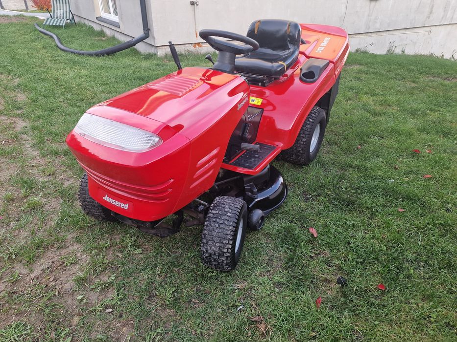 Traktorek kosiarka Jonsered Husqvarma manual kohler 15KM z pompa