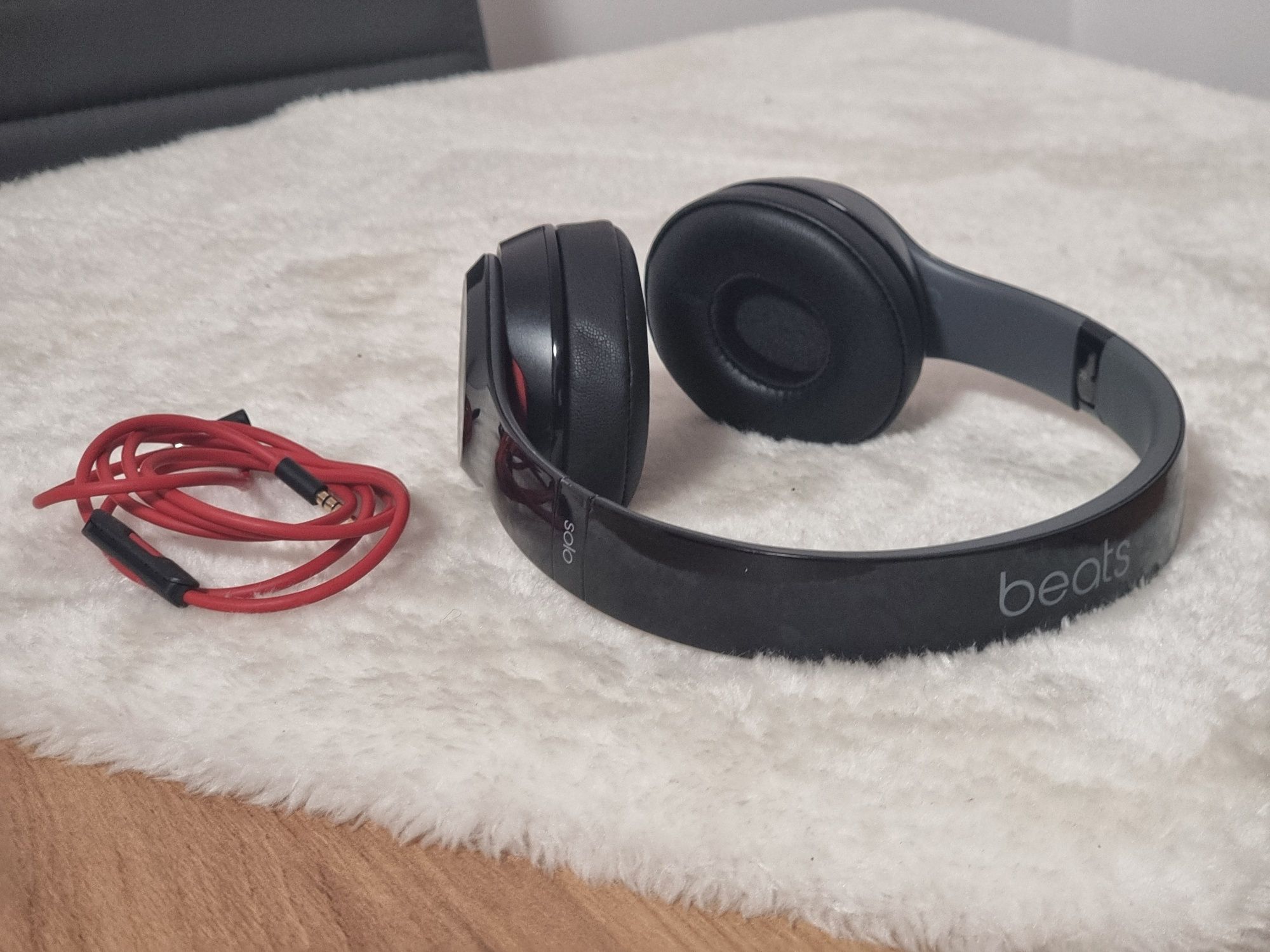 Beats Solo 2 Black słuchawki przewodowe by Dr Dre Apple czarne