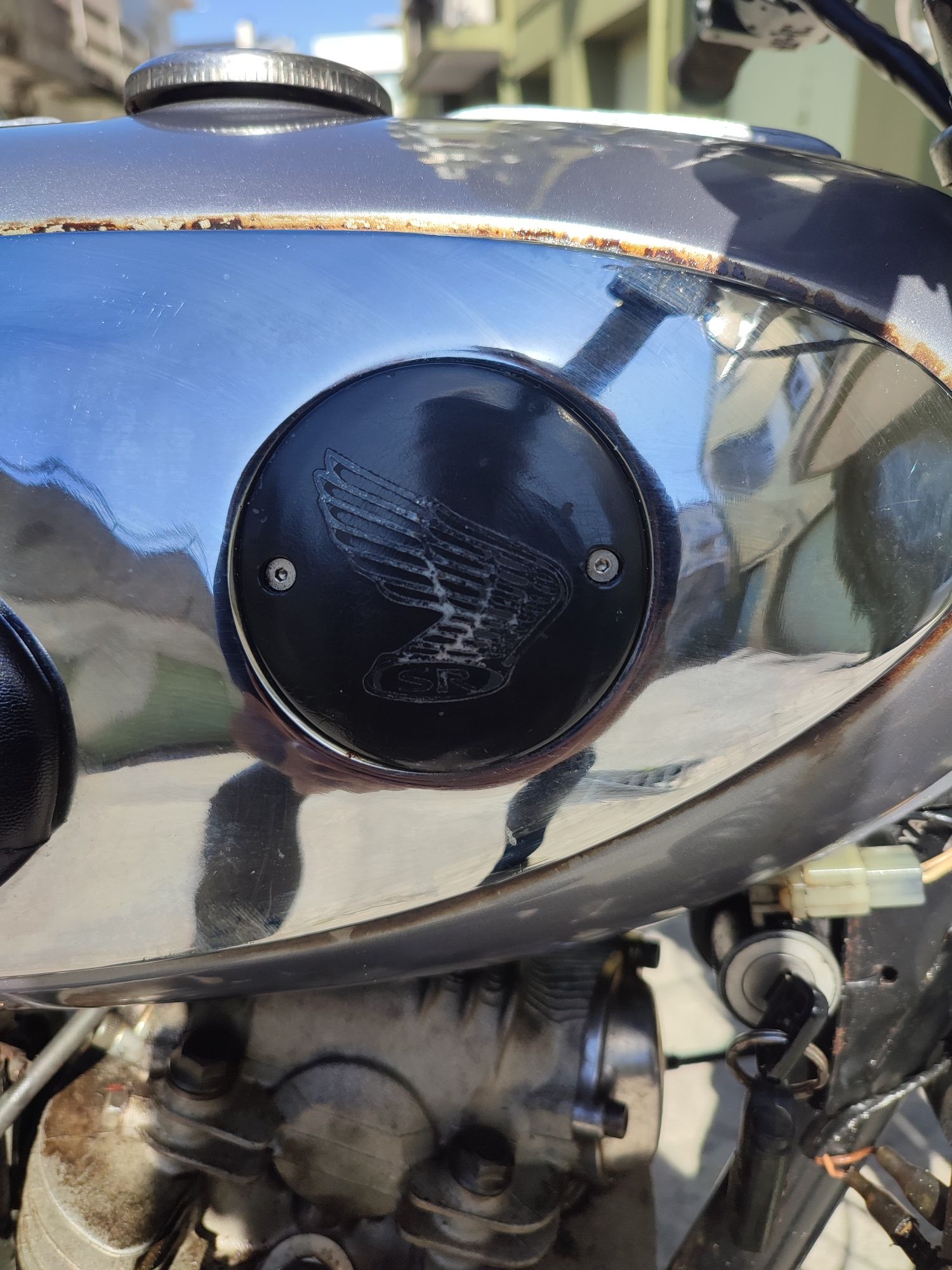 Yamaha sr 250 café racer