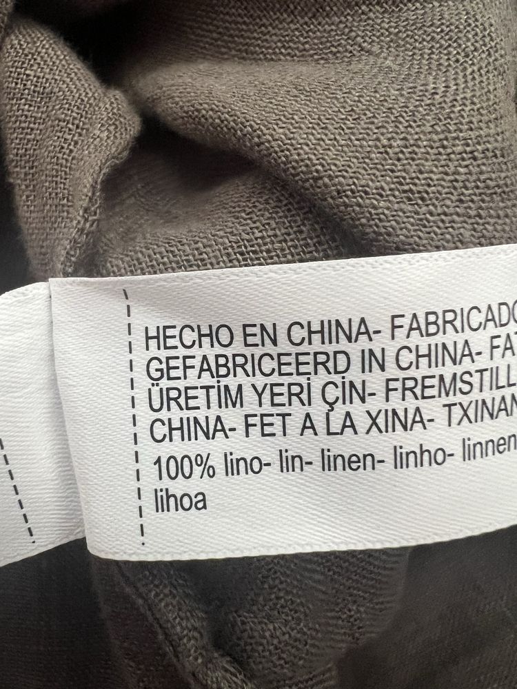 Massimo Dutti плаття лляне оверсайз XS
