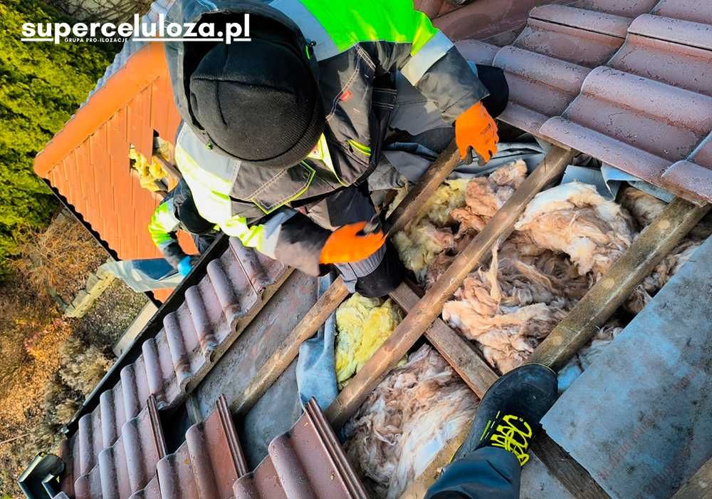 Naprawa dachu po kunie | Celuloza | Termowizja | KUNY | UBEZPIECZENIE