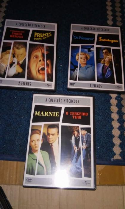 Série de DVDs hitchcock