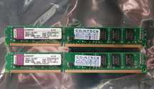 RAM Kingston 4 GB (2x2 GB) 1333Mhz DDR3 KVR1333D3N9K2/4G