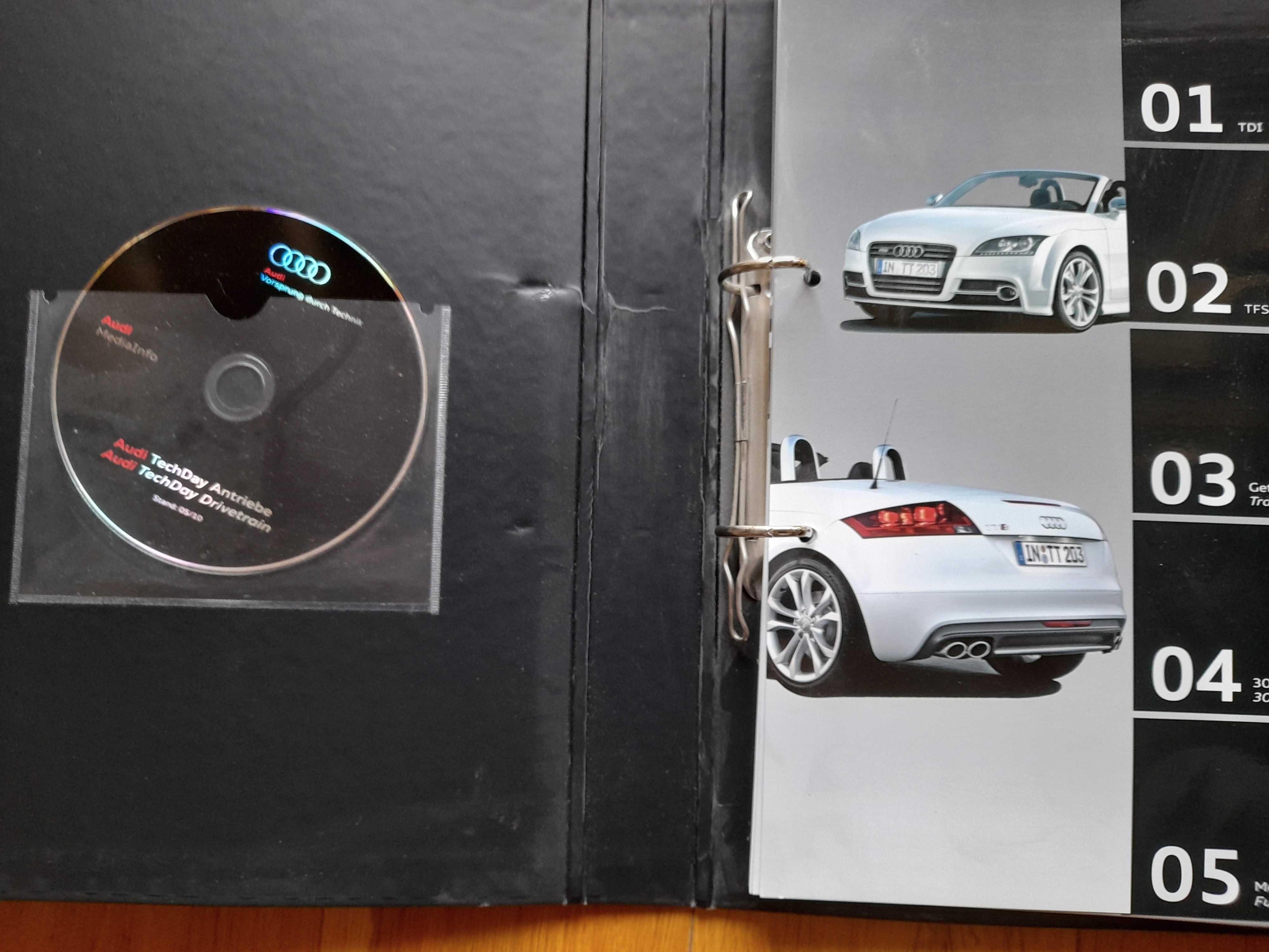 AUDI TDI, TFSI, DSG Drivetrain pakiet prasowy/presskit rok 2010