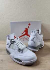 Jordan 4 Retro White Oreo 42