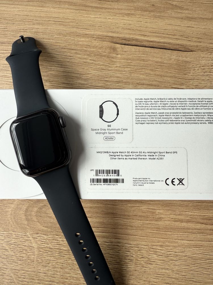 Apple Watch SE 40mm GPS Space Gray