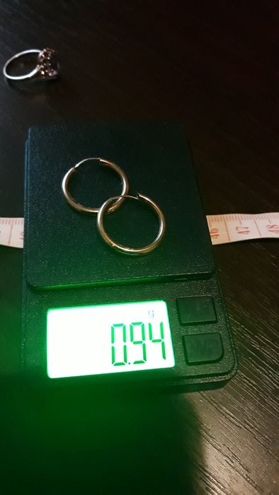 Sprzedam kolczyki złote koło damskie