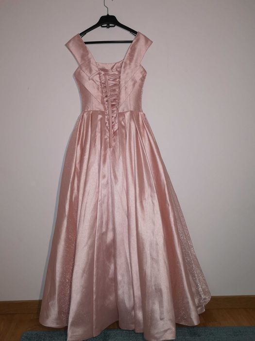 Vestido comprido rodado