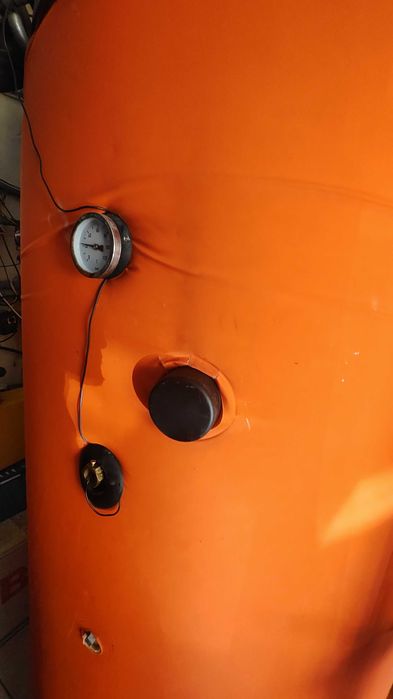 Bufor 500l COSMO z wężownicą na solar, pelet, pompę ciepła, kominek
