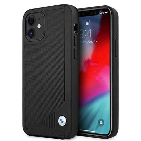 Etui BMW BMHCP12SRCDPK iPhone 12 mini5,4" czarny/black hardcase