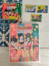 Album com cartas + cartas + caixa de saquetas (Dragon Ball Universal)