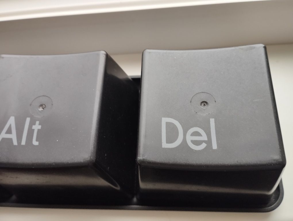 Оригинальные чашки кнопки Ctrl Alt Del подарок для геймера айтишника