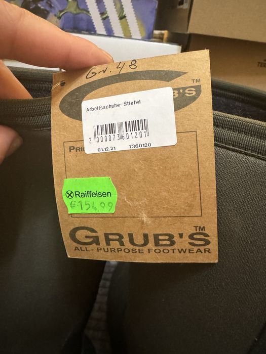 Чоловічі чоботи Grubs 48(31,5см) нові оригінал