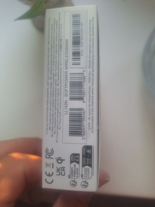 Powerbank Lexon Softpower LL142N 10000mAh Czarny