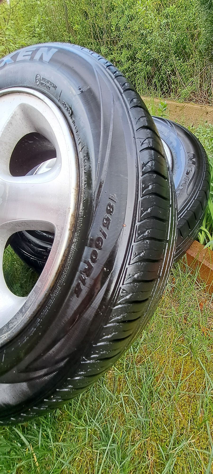 Alufelgi 15 4x100 6J Opony Lato 7mm