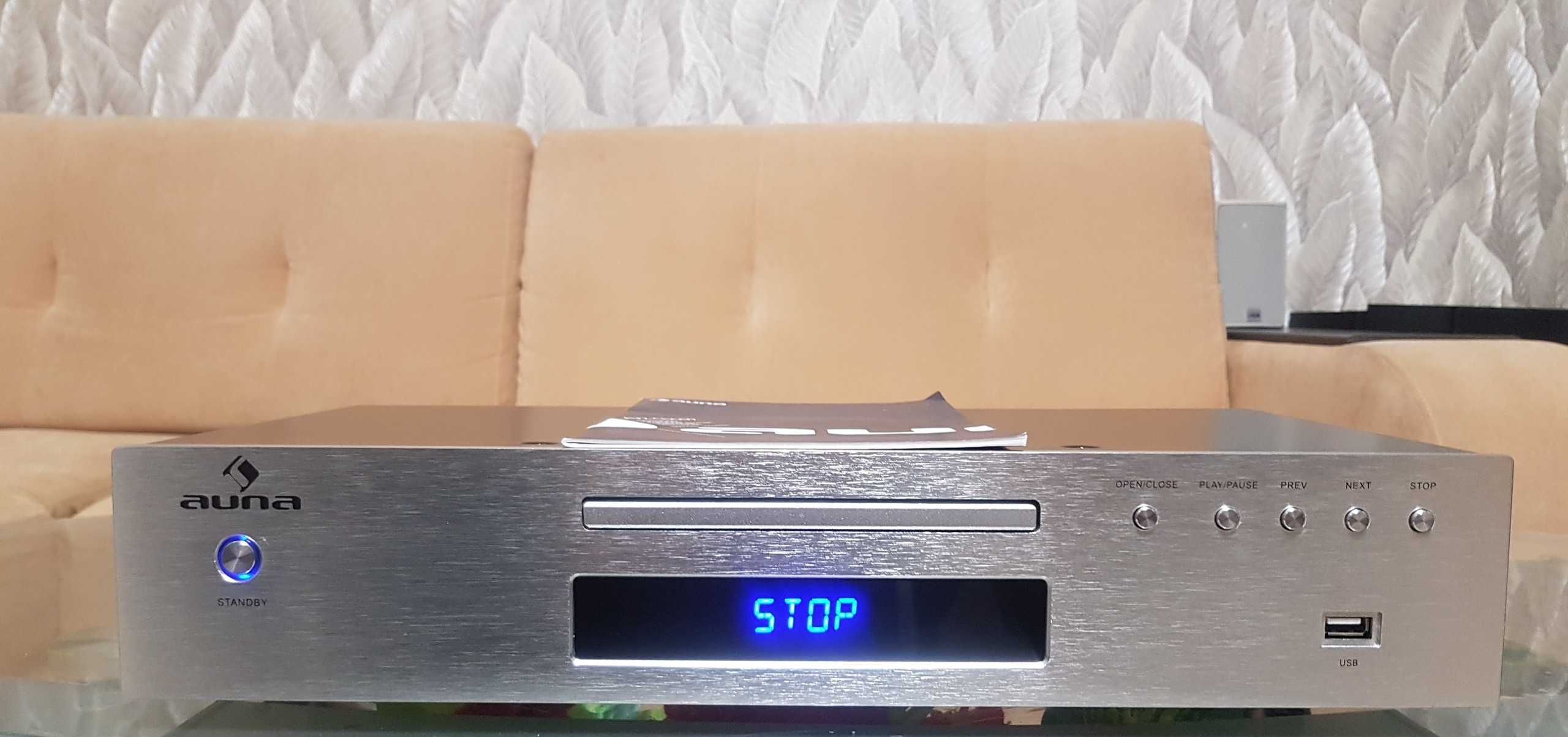 CD проигрыватель AUNA AV2-CD 509 Hi-Fi stereo/CD,MP3,Optical/,Germany