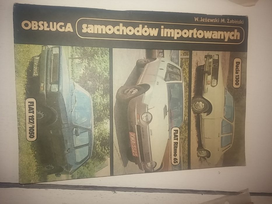 obsługa samochodów importowanych książka W. Jeżewski M.Żabiński