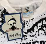 Футболка Blind. Oversized t-shirt sk8, y2k.