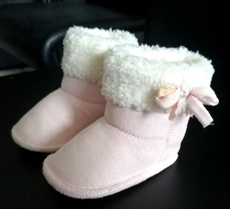 Kozaczki niemowlęce dziewczynka