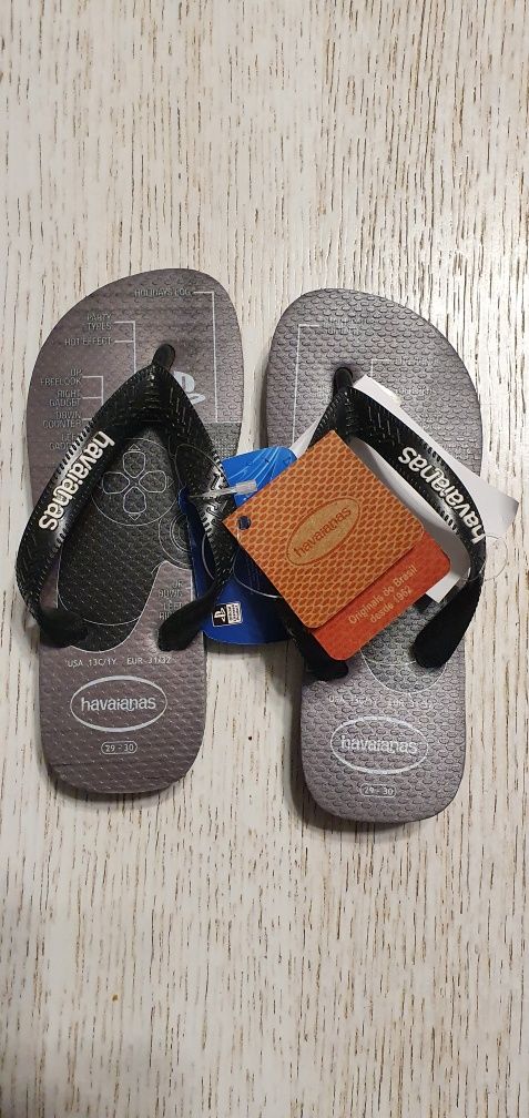 Japonki havaianas Playstation. Rozmiar 29-30 / eur 31-32