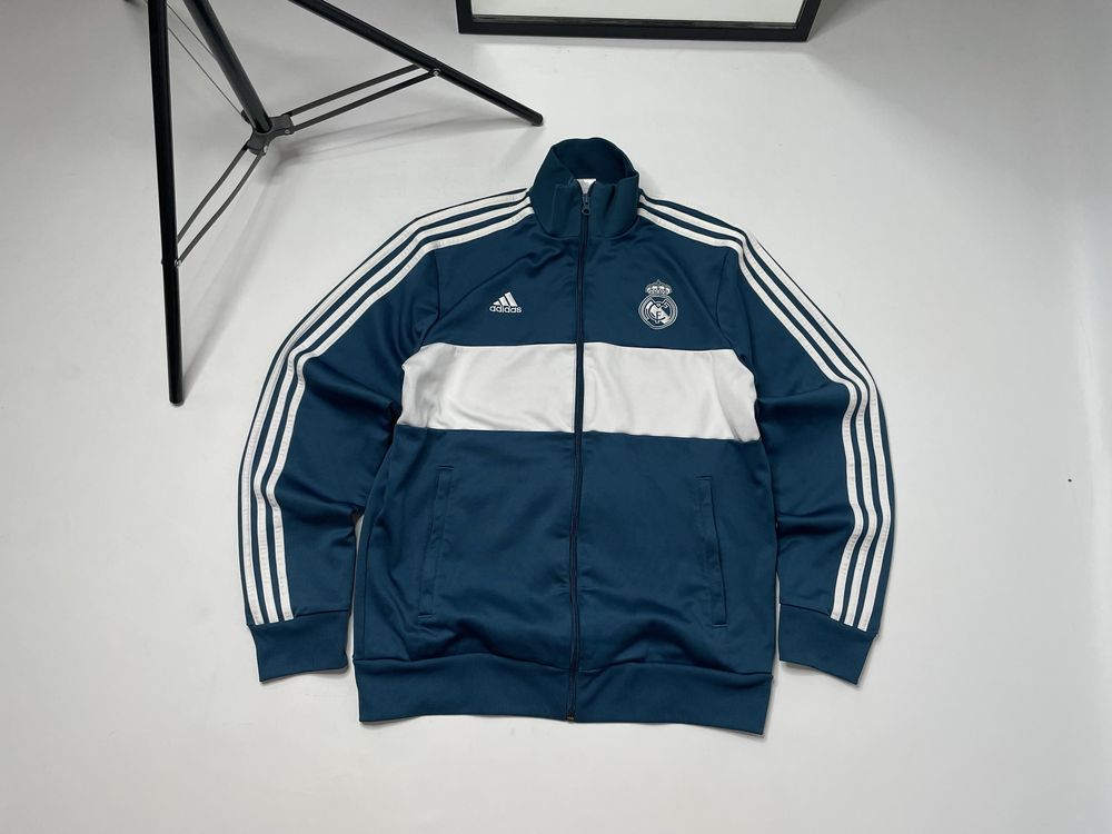 Олімпійка Adidas Real Madrid зіп зуді реал мажрид зип худак
