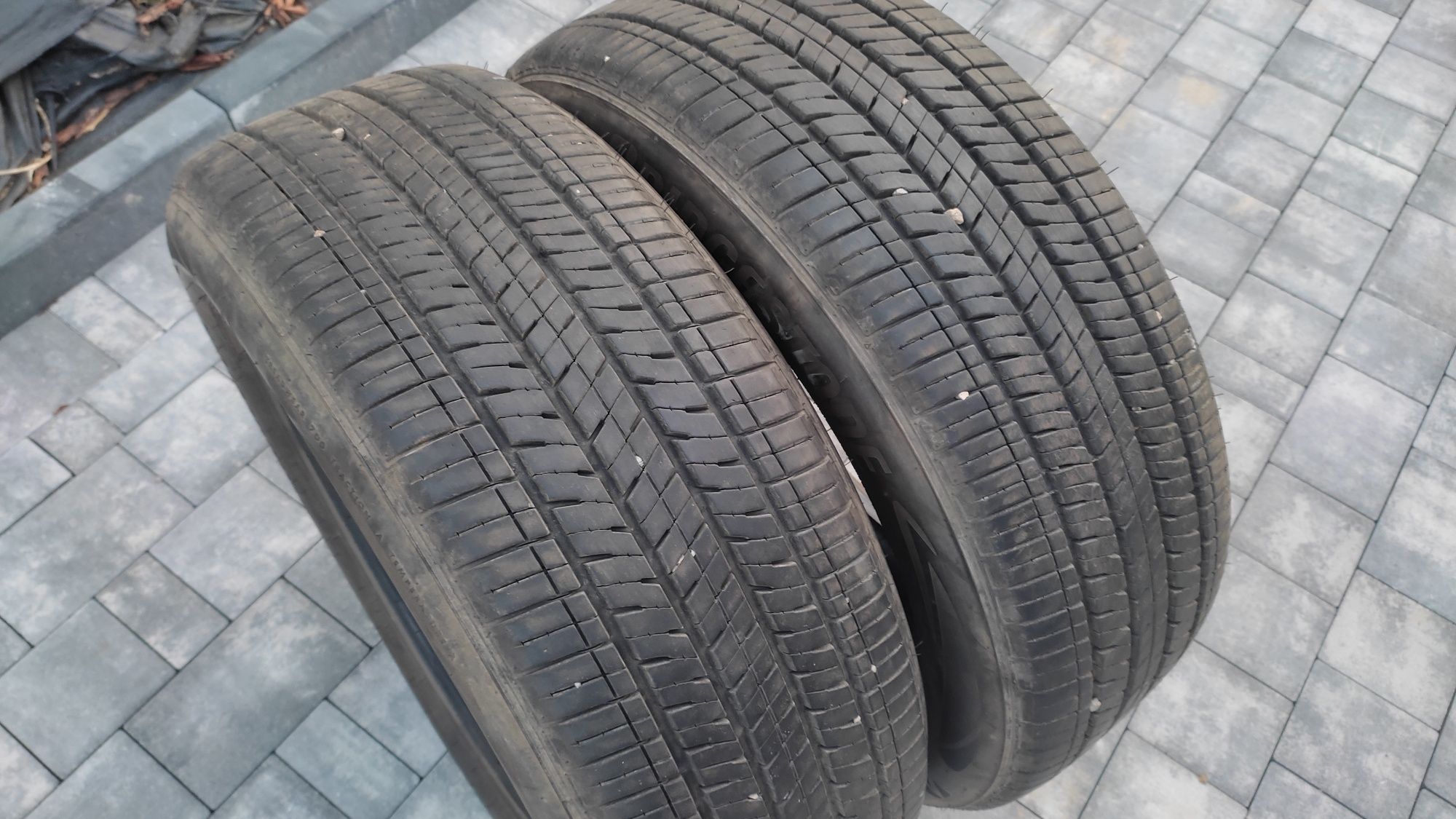 Opony letnie Bridgestone 235/55r19 dot 2021 - po sezonie