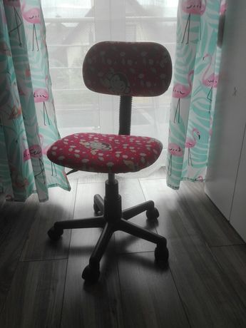 Krzesło Krzesełko regulowane biurowe obrotowe dla dziecka