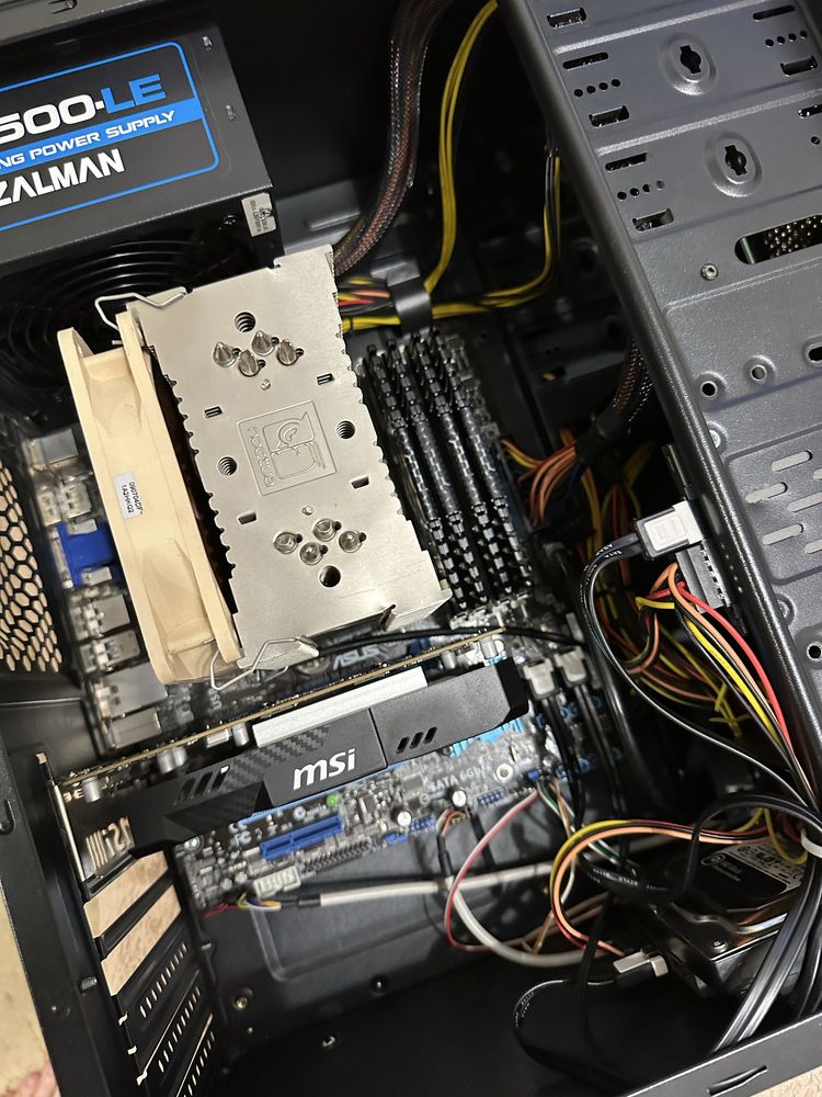 ПК i5-3770 1050ti 16Gb 120ssd 500gb
