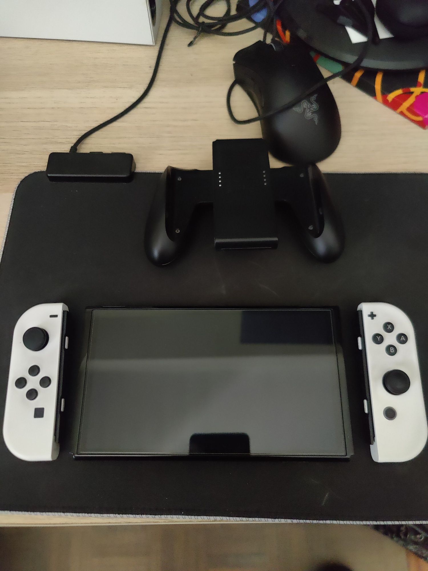 Nintendo Switch Oled + Case + Jogos