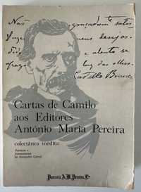 Cartas de Camilo aos Editores António Maria Pereira - 1973