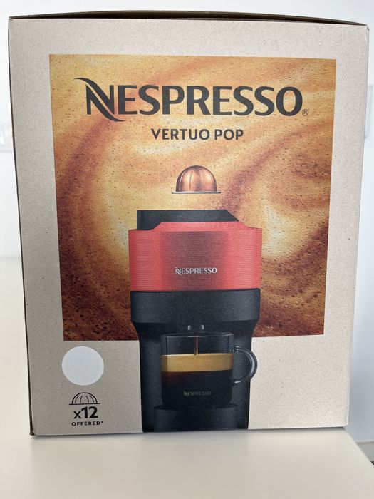 Máquina de Café Nespresso Vertuo Pop coconut white