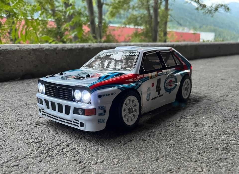 Lancia Delta RC 1/14 - NOVO na Caixa - Até 60 KM/H