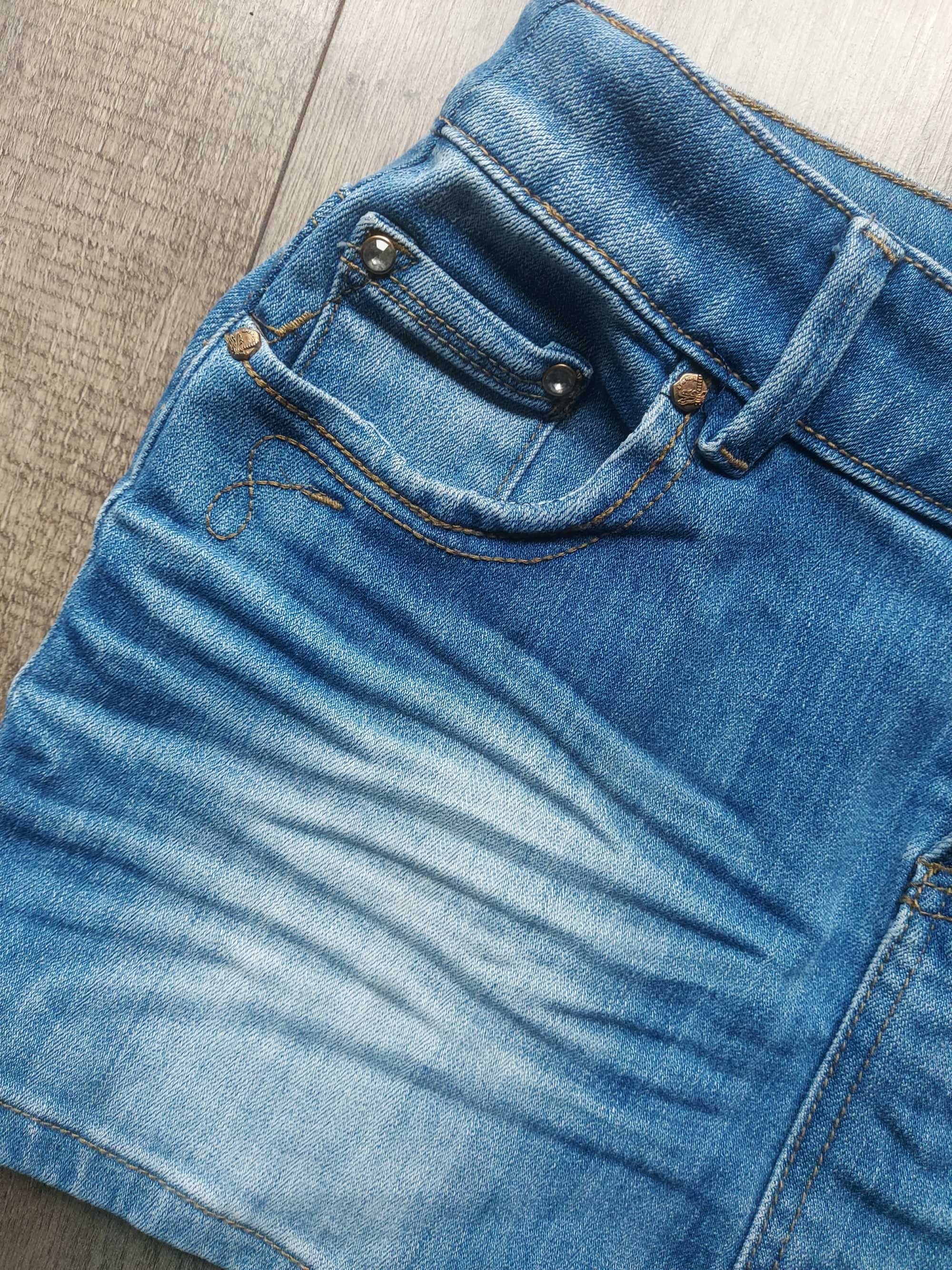 Spódniczka spódnica damska jeans jeansowa krótka modna mini